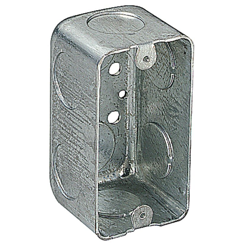 T&B® Steel City® 58371-3/4 Utility Handy Box With Knockouts